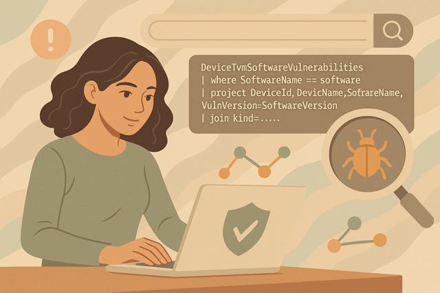 Vulnerability deep-dive with KQL